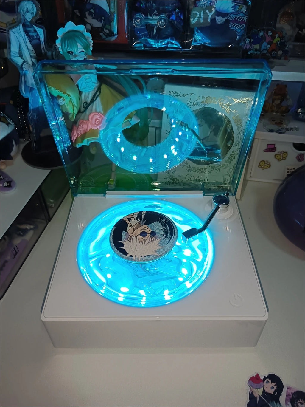 Ocean Sound Bluetooth Speaker, Subwoofer for Computer, Vinyl Record Player, Christmas Gift, Portable Subwoofer