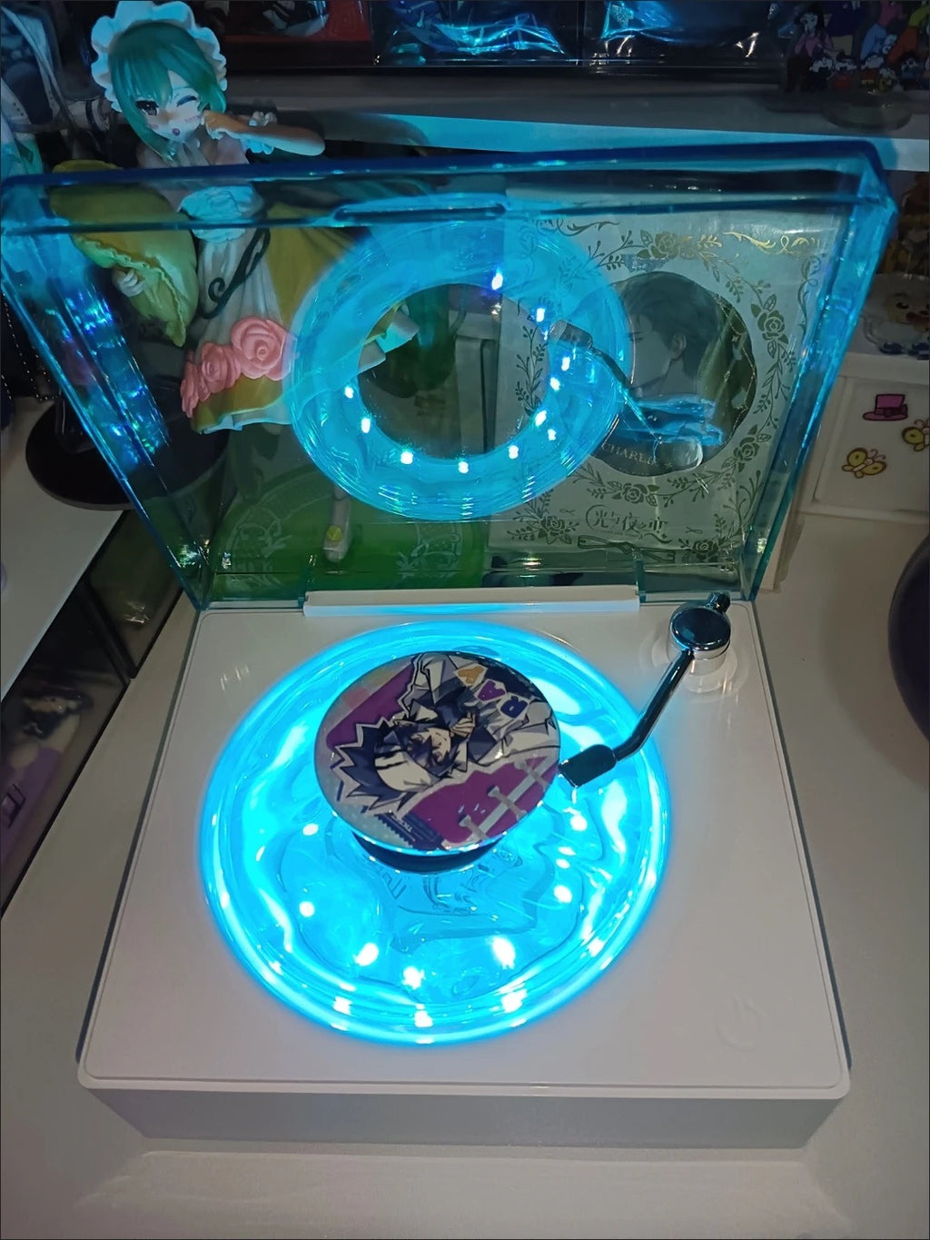 Ocean Sound Bluetooth Speaker, Subwoofer for Computer, Vinyl Record Player, Christmas Gift, Portable Subwoofer