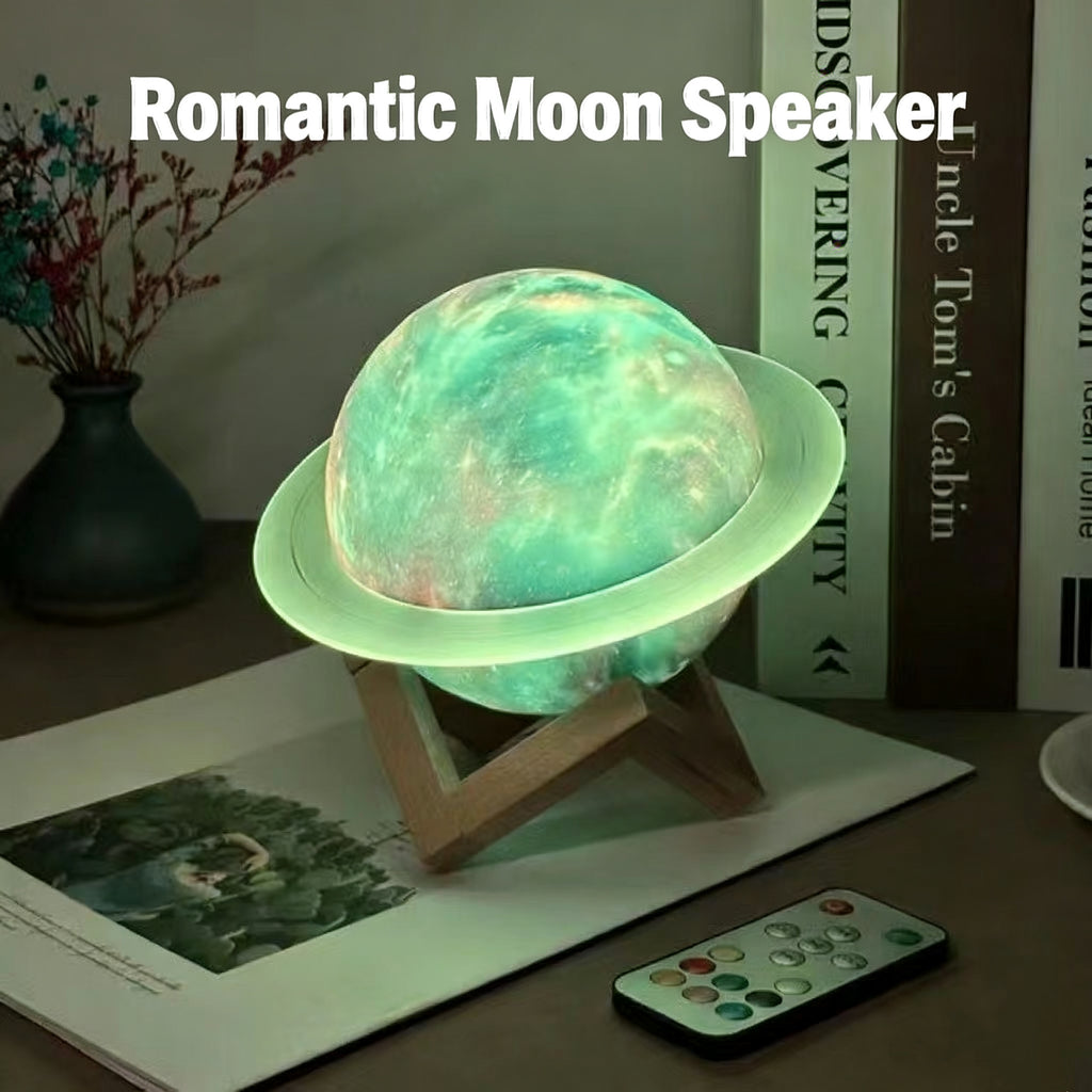 New Starry Sky Bluetooth Speaker Night Light Mini Subwoofer Ambient Atmosphere High-end Desk Lamp Birthday Gift