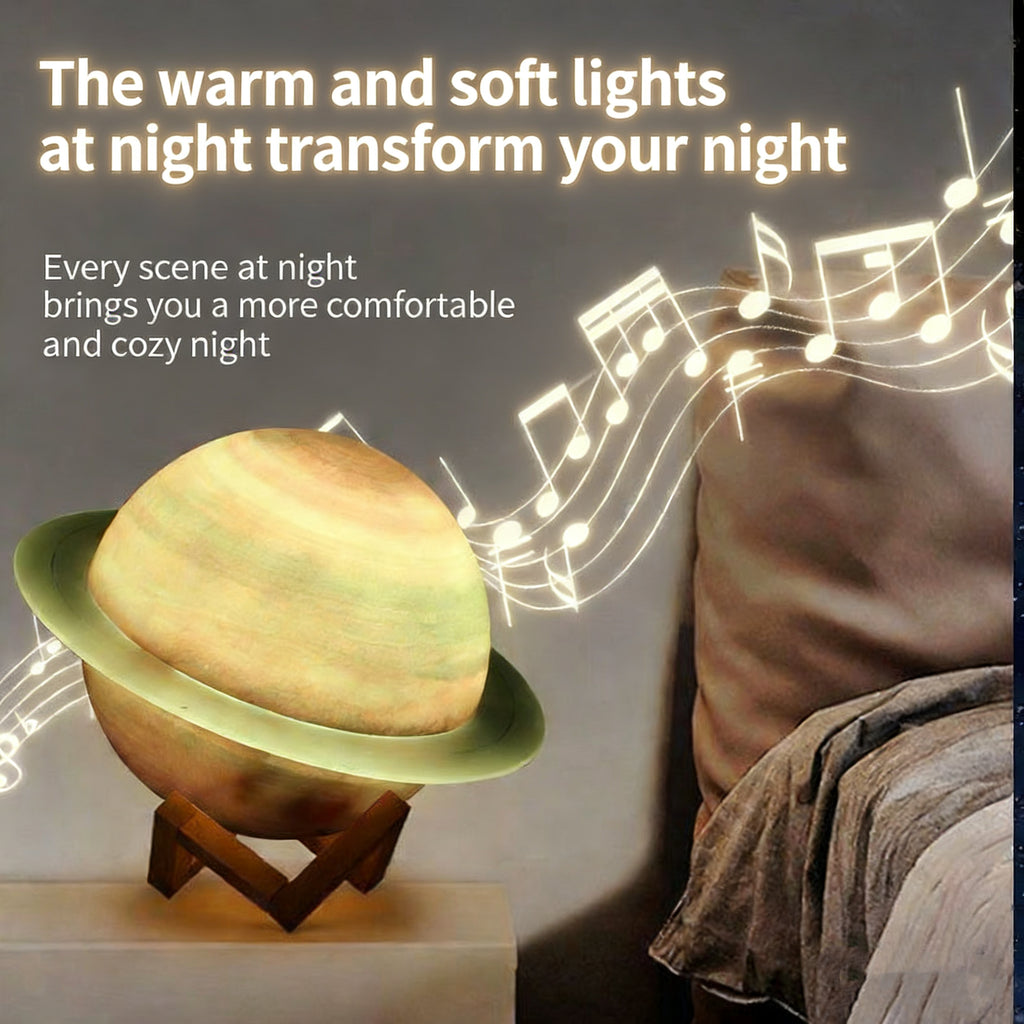 New Starry Sky Bluetooth Speaker Night Light Mini Subwoofer Ambient Atmosphere High-end Desk Lamp Birthday Gift