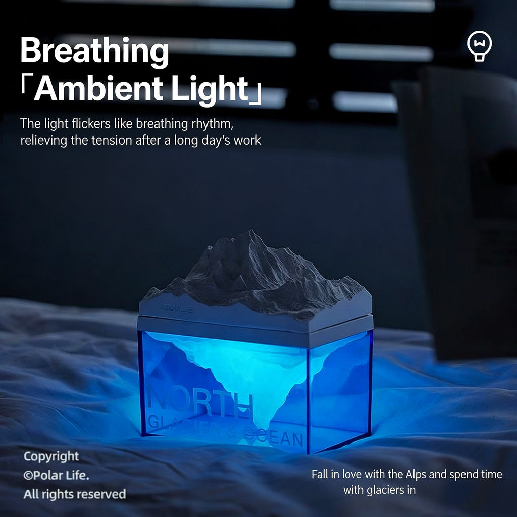 Polar Glacier Bluetooth Speaker New Year Gift for Men & Women High-Quality Decorative Ornament & Aromatherapy Product