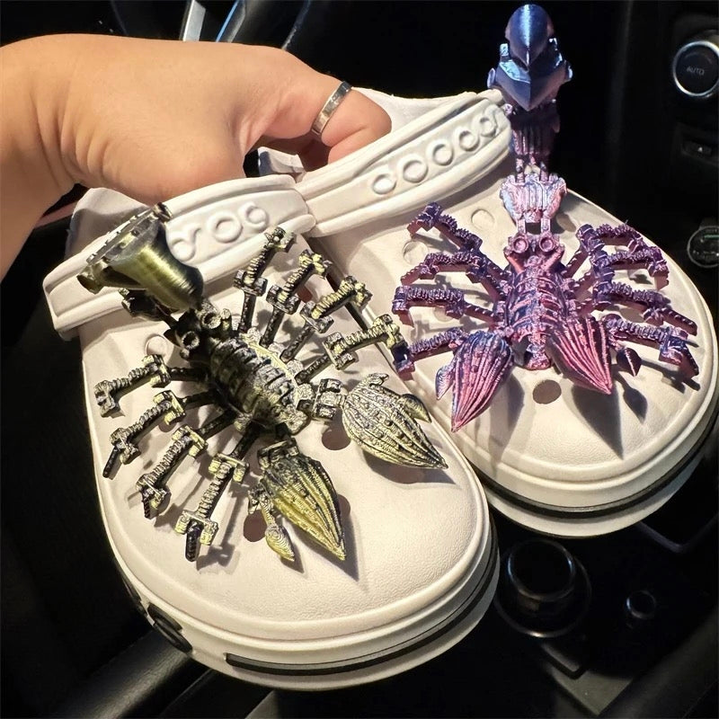 Scorpion shoe charms