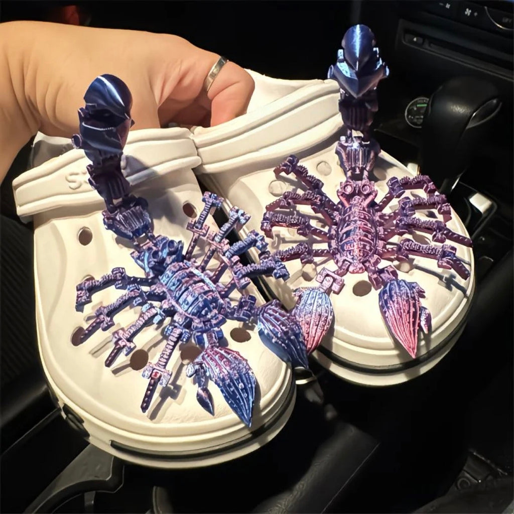 Scorpion shoe charms